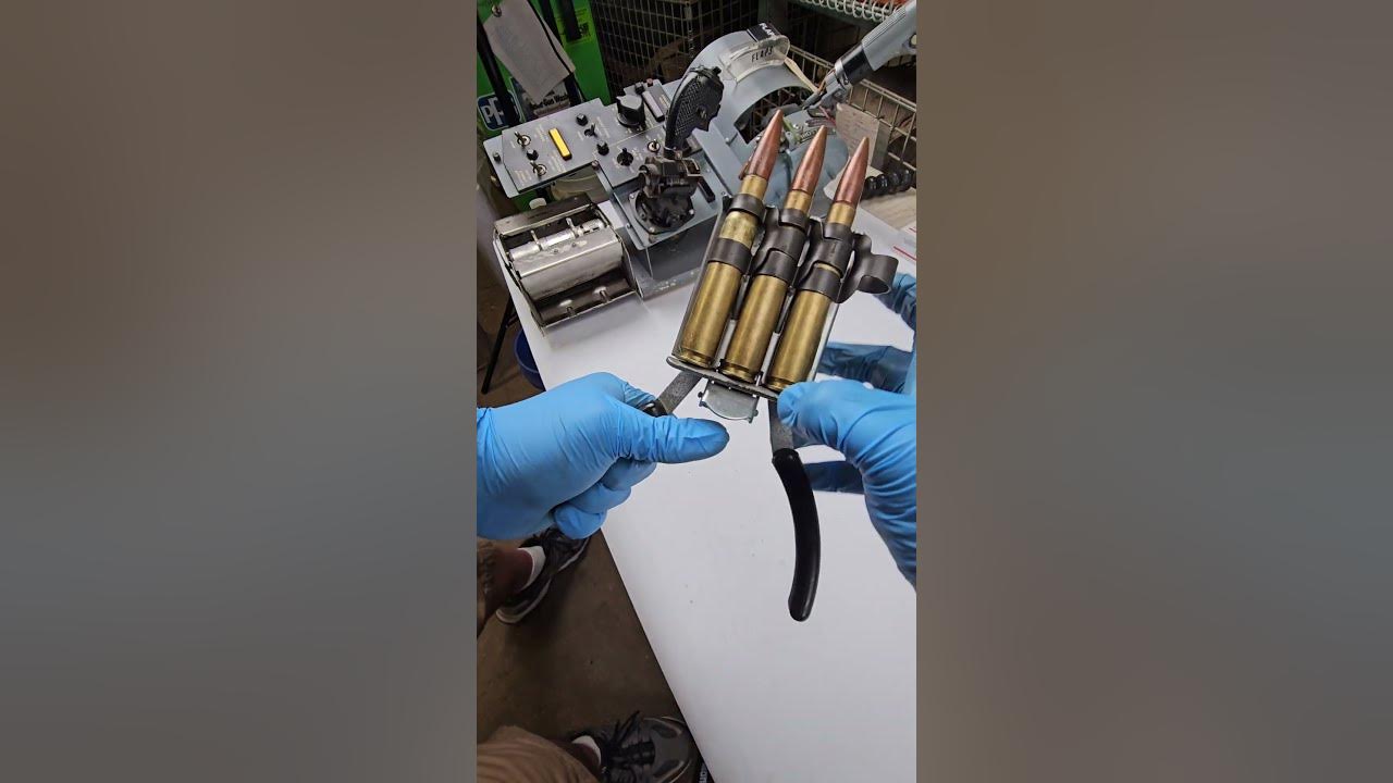 Using the M12 Hand Linker / Delinker Device for 50BMG Ammunition and M9