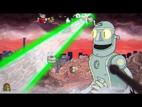 Cuphead: Dr Kahl's Robot Boss Fight #12