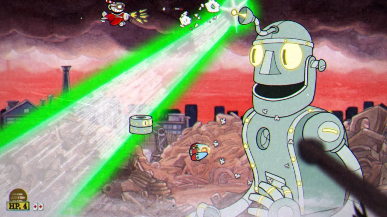 Cuphead: Kahl's Robot Boss Fight #12 - YouTube