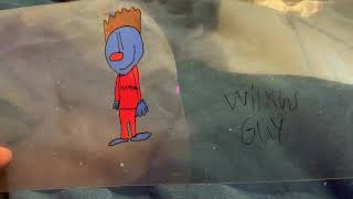 Matthew the Science Guy as an Animation Cel