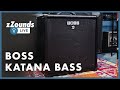 Zzounds live  boss katana bass combo amplifier