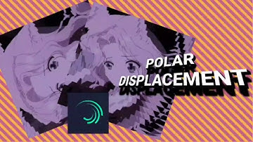 2 Polar Displacement Transition | ae inspired | ALIGHT MOTION TUTORIAL
