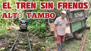 Una Aventura en el TREN 🚂 sin frenos en la Ruta más bonita de SUDAMERICA. ALTO TAMBO -ECUADOR.