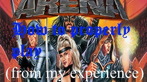 How to Play: The Elder Scrolls Arena (from my experience)