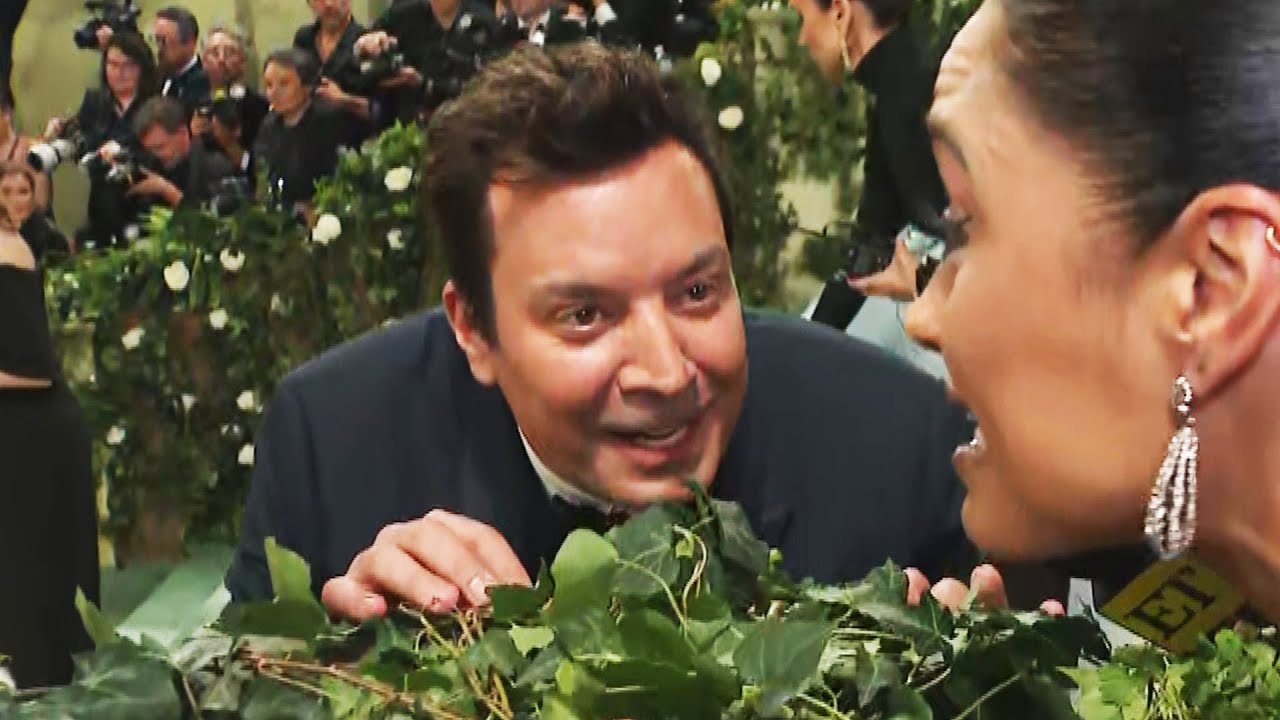 Jimmy Fallon and Jerry Seinfeld Channel Home Improvement's Wilson at Met Gala 2024
