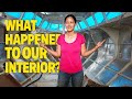 How not to paint your boats wood interior  ep65  sailboat restoration project