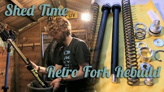Retro Fork Rebuild - Marzocchi Oil Change