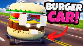 The BURGER CAR is PERFECT For Drifting in the NEW Lego 2k Drive Gameplay!