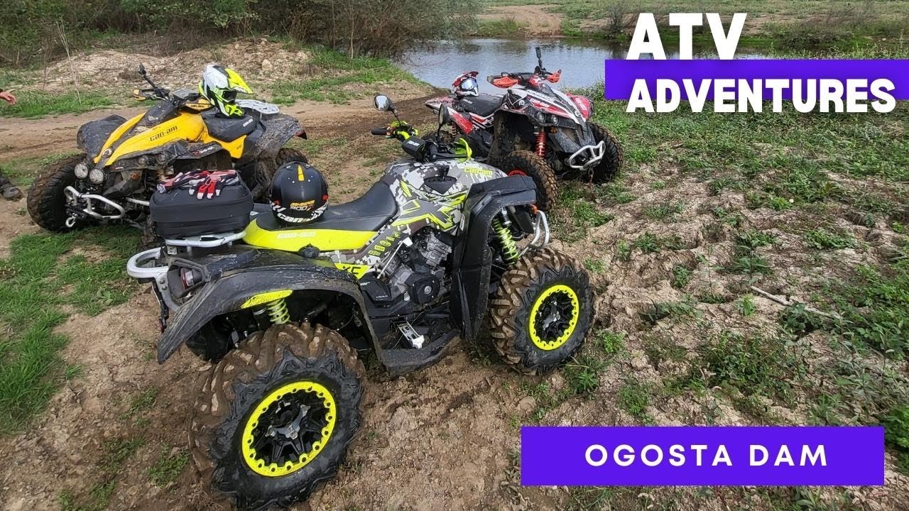 Bulgarian ATV Trails: Ogosta Dam / Язовир Огоста #atv #offroad #trail #canam #renegade #ogosta