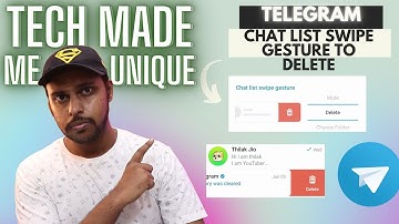 Chat list swipe gesture to delete telegram | customize chat list swipe gestures on telegram