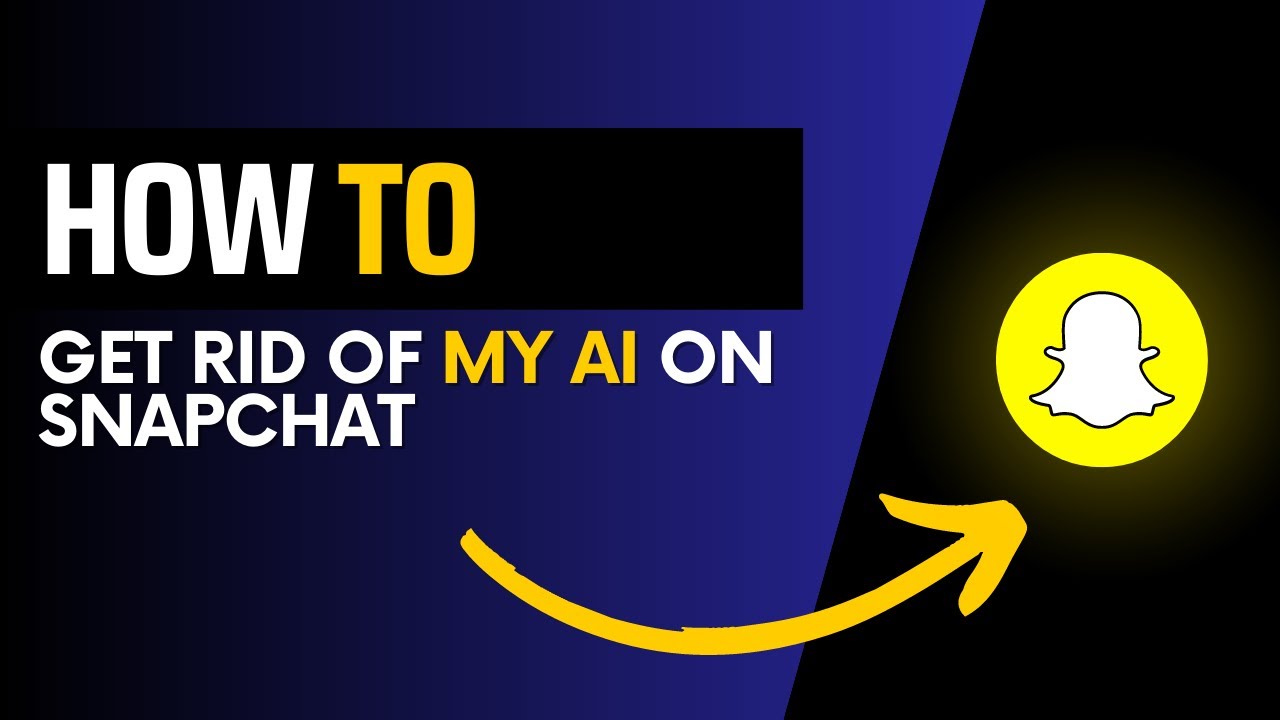 How To Get Rid Of My Ai On Snapchat YouTube