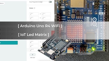 Arduino Uno R4 WiFi IoT Matrix