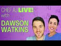 Vegan fettuccine alfredo  interview and cooking with dawson watkins from eat more plants