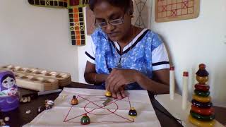 Ancient dice & race samba farm game, Square & round easy single pawn  World Traditional Games screenshot 3