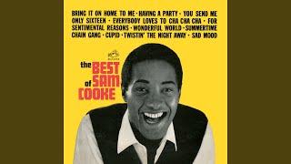 Video thumbnail of "Sam Cooke - Only Sixteen"