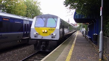 NIR 201 Class loco 209 + Enterprise Train - City Hospital 7/9/17