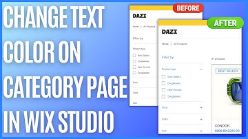 How to Change Text Color on Category Page in Wix Studio [Quick Guide]