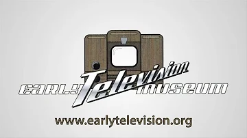 Restoring Vintage TVs on YouTube (2022 Early Television Convention Presentation)