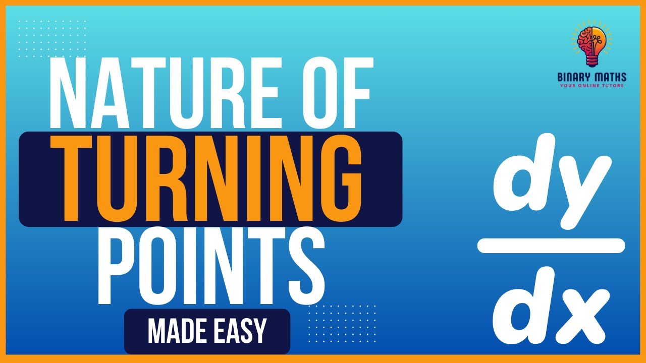 A-Level Mathematics | Pure | D1.6 | Nature of Turning Points - YouTube