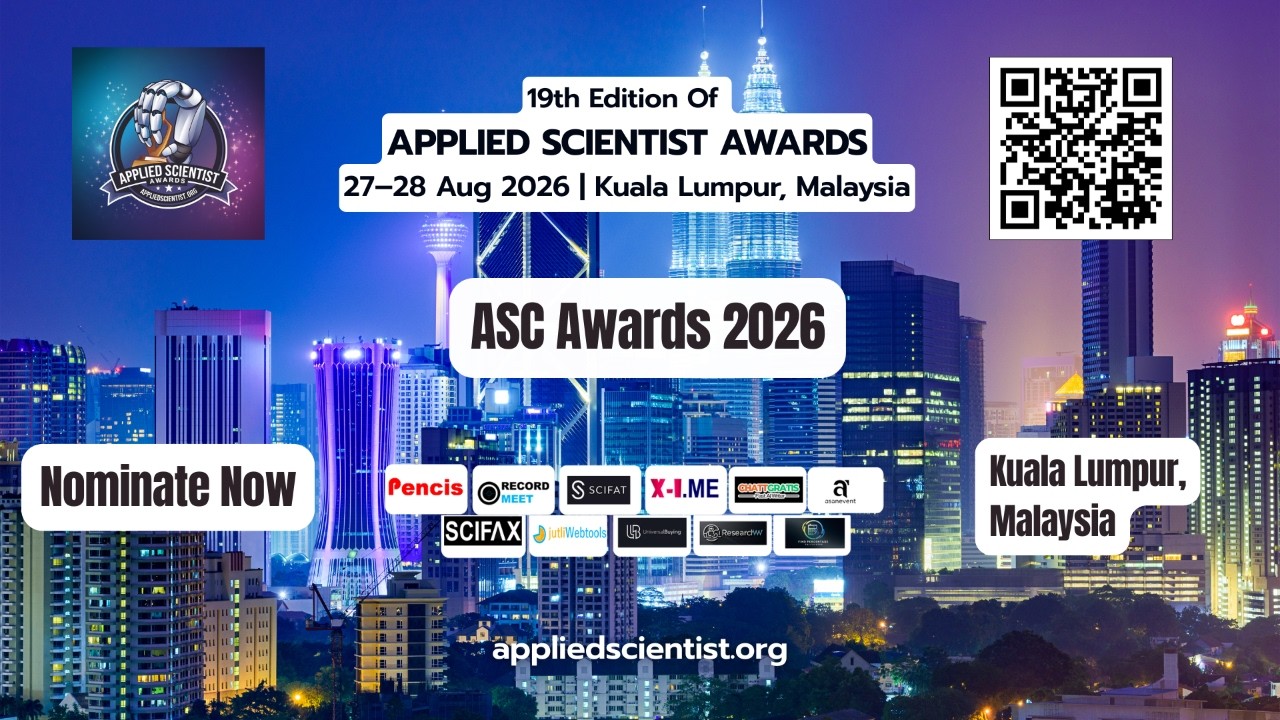 19th Edition of Applied Scientist Awards | 27–28 August 2026 | Kuala Lumpur, Malaysia