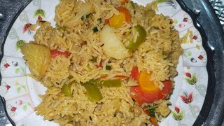 Juicy soft Sabzi wala pulao by desi food|vegetable rice  screenshot 4