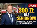 2 GODZINY TEMU: Sejm ZATWIERDZIĆ nową ustawę: SENIORZY DOSTANĄ 300 ZŁ DOFINANSOWANIA DO 13 EMERYTUR