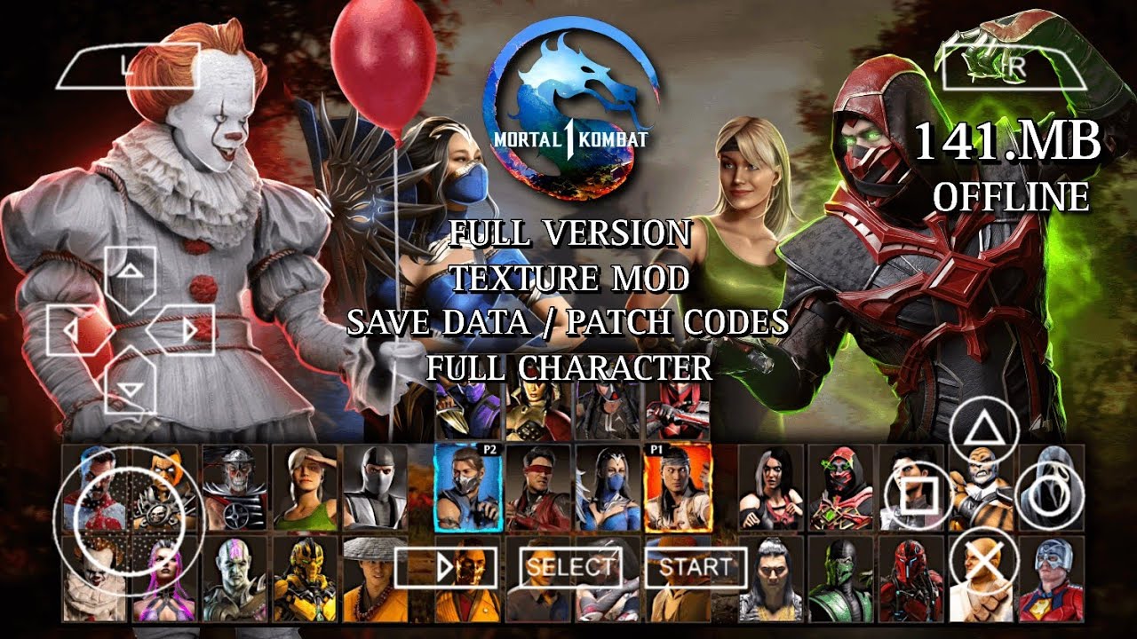 Télécharger Mortal Kombat 1 PPSSPP ISO sur Android – Version Offline avec Nouveaux Personnages et Modes 4 MORTAL KOMBAT 1 MOBILE ON PPSSPP FOR ANDROID OFFLINE MOD 2023 | Full Version/Graphics HD | Gameplay - YouTube