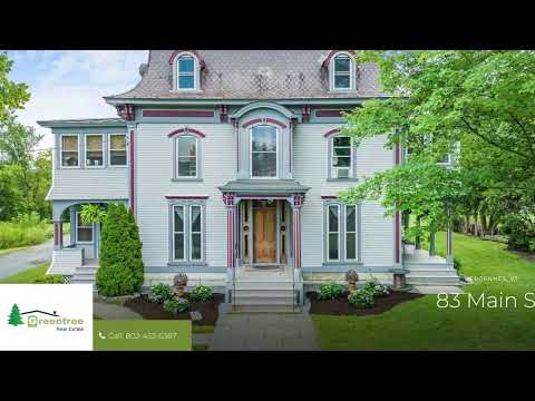 83 Main Street, Vergennes, VT home video tour