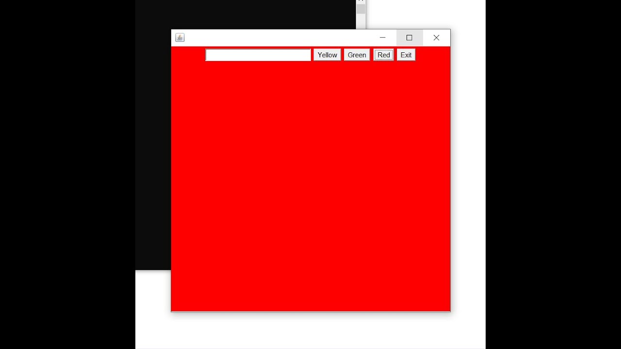 Java Color panel - YouTube