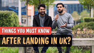 What should you do After Landing in the UK | International students in UK May 2024