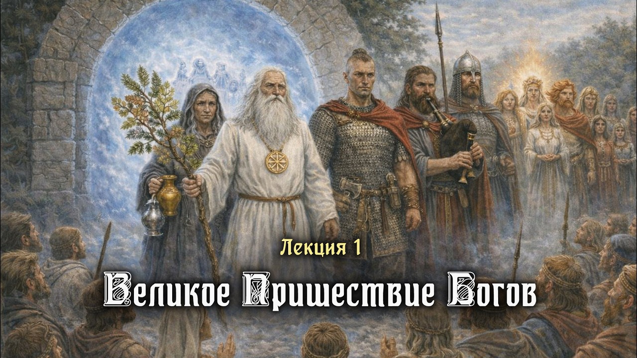 ЛЕКЦИЯ 1. Великое Пришествие Богов #фэнтези #уникальный_мир #язычество #энциклопедия #worldbuilding