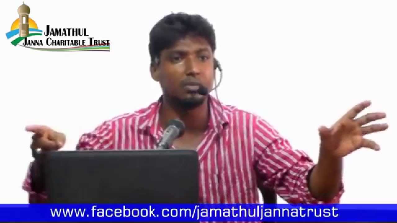 பர்மா முஸ்லிம்கள் Khalid (Karthick) Convert Islam Way to Paradise Class