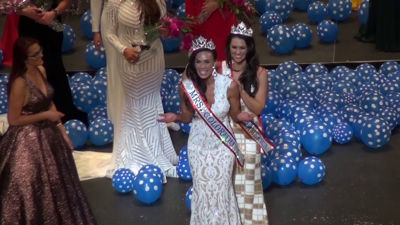 Mrs Colorado Crowning moment YouTube