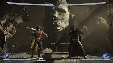 Injustice 2 Robin combo video