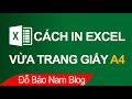 Cch in excel va trang giy a4 khc phc in khng ht trang trong excel