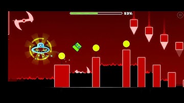 beating Frontline geometry dash world on mobile