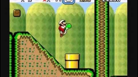 super mario world custom level 2
