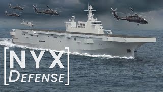 Type 075 Landing Helicopter Dock (LHD) of Chinese Navy | Yushen-Class Amphibious Assault Ship 2021