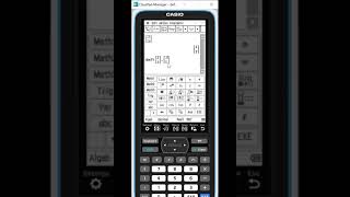 Befehle zu Vektoren mit Casio Classpad erklärt