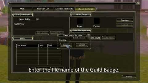 Official Tutorial #1 - Guild