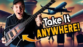 An Insane Travel Electric Guitar | Donner Hush-X