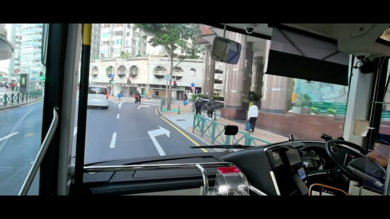 澳門巴士12號(全程原速前頭展望)永寧廣埸到永寧廣埸總站坐12😁😁