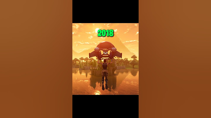 2024 Fortnite VS 2018 Fortnite 🥺