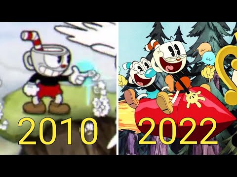 Evolution of Cuphead 2010-2022