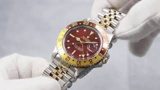 ロレックス GMTマスター Ref.16753 茶ツボ 1979年製 w-30755