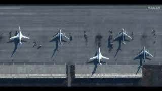 Satellite Images Show Bomber Aviation Unit At Russian Airbase Before Explosion