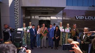 David Bejitashvili in Tashkent Airport | Tashkent international Film Festival | 13.09.2022