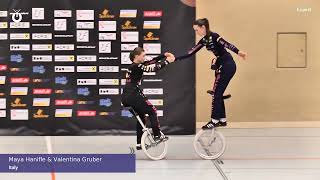 UNICON 22 - Maya Hanifle and Valentina Gruber - Italy - Pairs Freestyle Expert