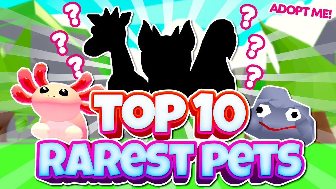 Rare pets. Adopt me Pets. Top ten rarest Pets in adopt me.