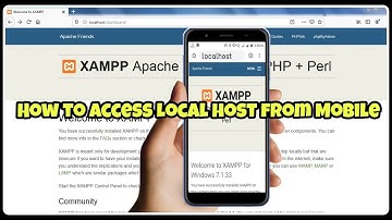How to access Localhost from mobile